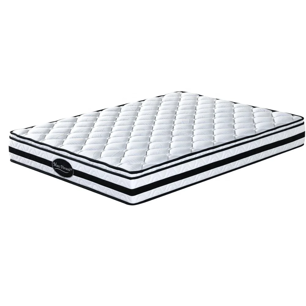 

Hot sale Cooling cheap Compressed Packing pocket spring mattress with pillow top