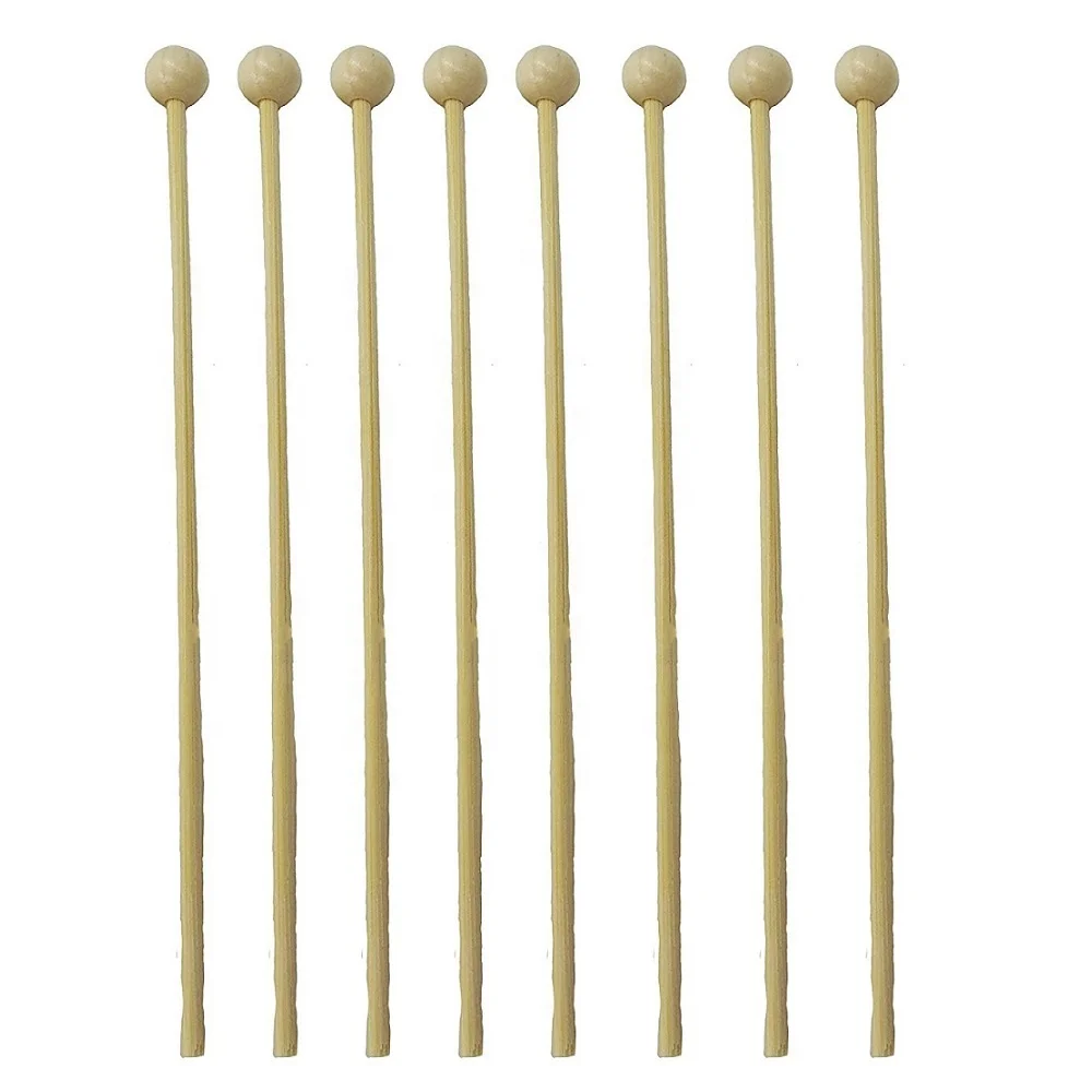 

6" Wooden Rock Candy Sticks stick sugar for coffee Lollipop Cake Pop Sucker