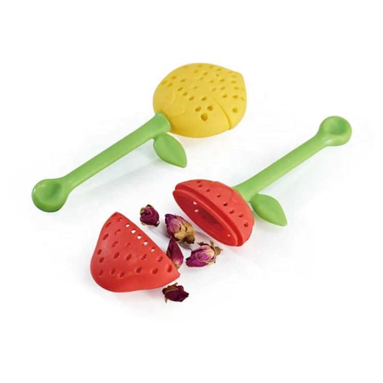 

Silicone Tea Stainer Cute Strawberry universal Tea Bags