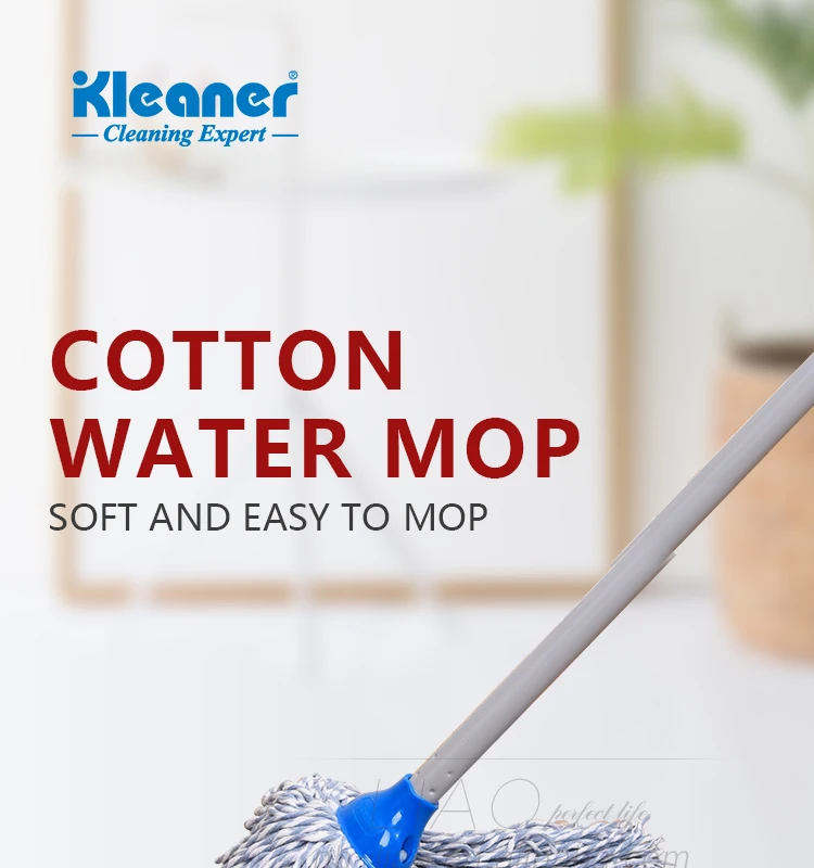 K19022 Kleaner Home Round Head Water Absorption Cotton Rope Mop