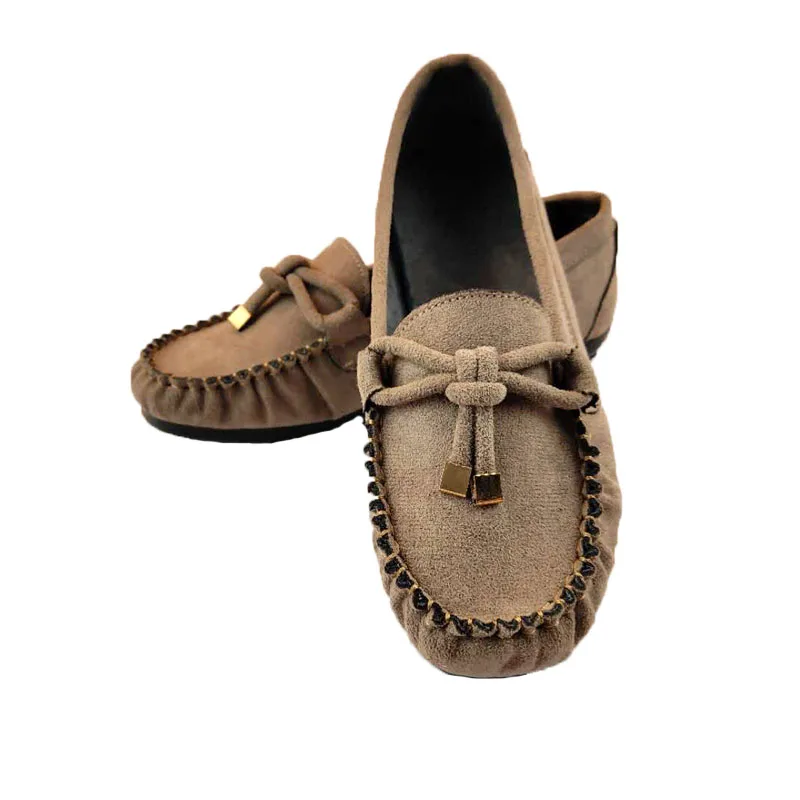 

Factory Sale Women Flats Shoes Loafers Candy Color Slip on Flat Shoes Ballet Flats Comfortable Ladies Shoes, 3 colors