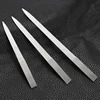 3 in 1 Double Side Manicure Tools Nail File Buffer Tool Metal Double Side for Women Men Manicure