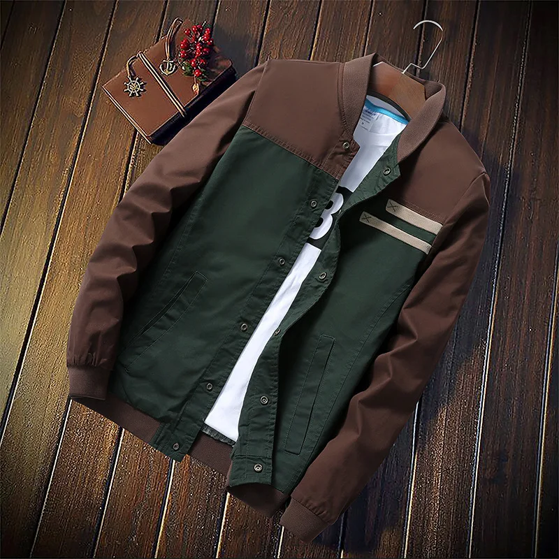 

Excellent Quality Mens Casual Top Breathable Anti Wrinkle Plus Size Trendy top inner bag Jackets, Picture show