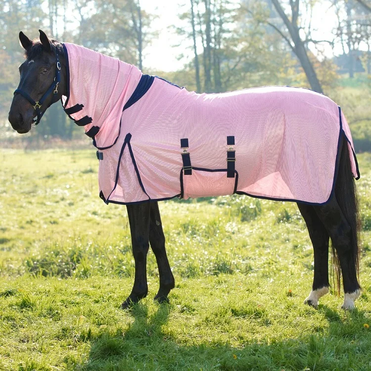 

Good Quality Comfortable and breathable horse Fly rug Fly Combo