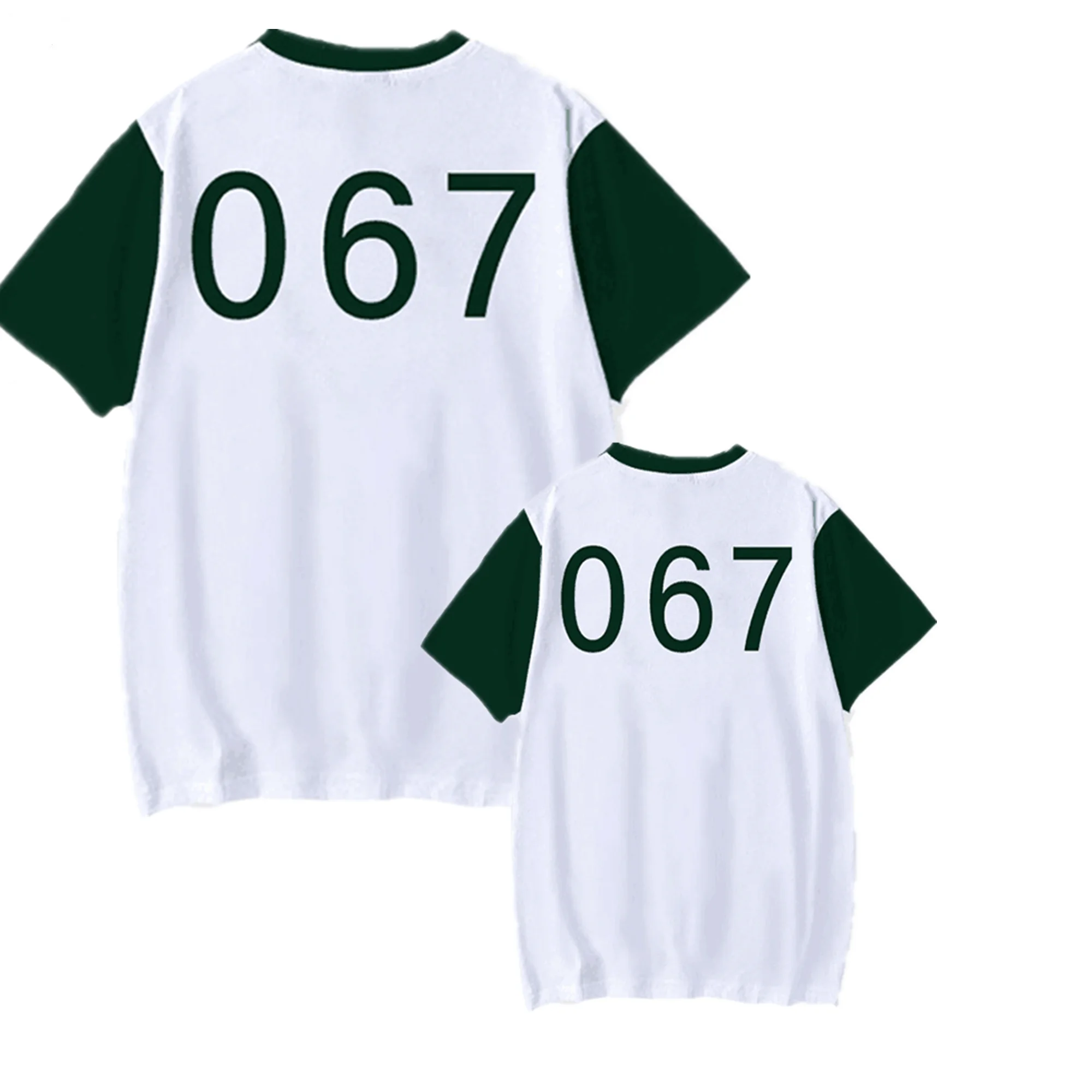

2021 Hot Sale In Stock Ready to Ship Low MOQ 067 t shirt Clothes Cosplay Clothes Cosplay Costumes, Red/blue or customize