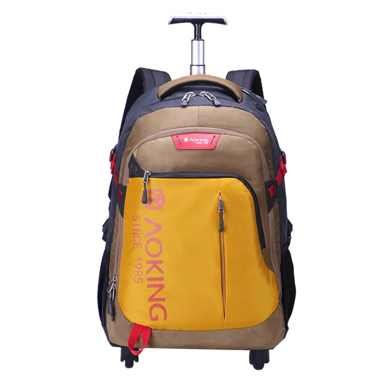 

Lagage Trolley Bag Travel Waterproof Traveling Suit Case Trolley Luggage Bag Suitcase wheeled backpack, As picture