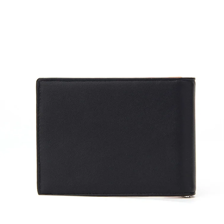 

New Arrival Durable Genuine wallet Slim Credit Card Holder Leather With Zipper, Can be customized
