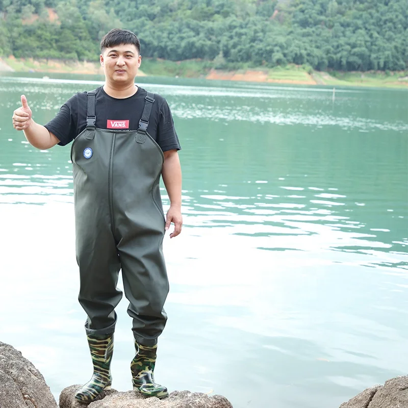 
Fly Breathable Waterproof Hip Neoprene Suit Jackets Chest 100% Boots And Hunting Fishing+Waders 