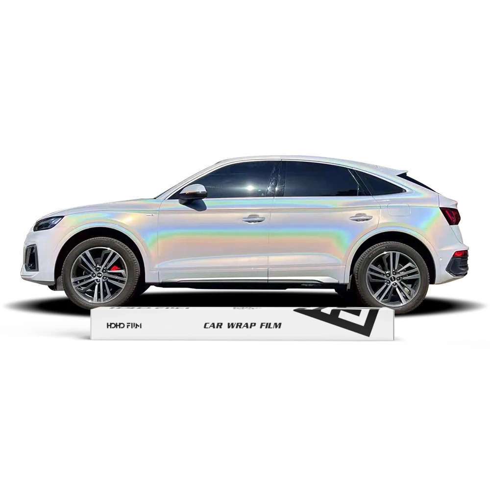 

HOHOFILM Holographic Metallic Series Car Wrap Vinyl 1.52x18m Roll Glossy Matte Wrap Vinyl with Air Release Vinyl Car Wrap Films