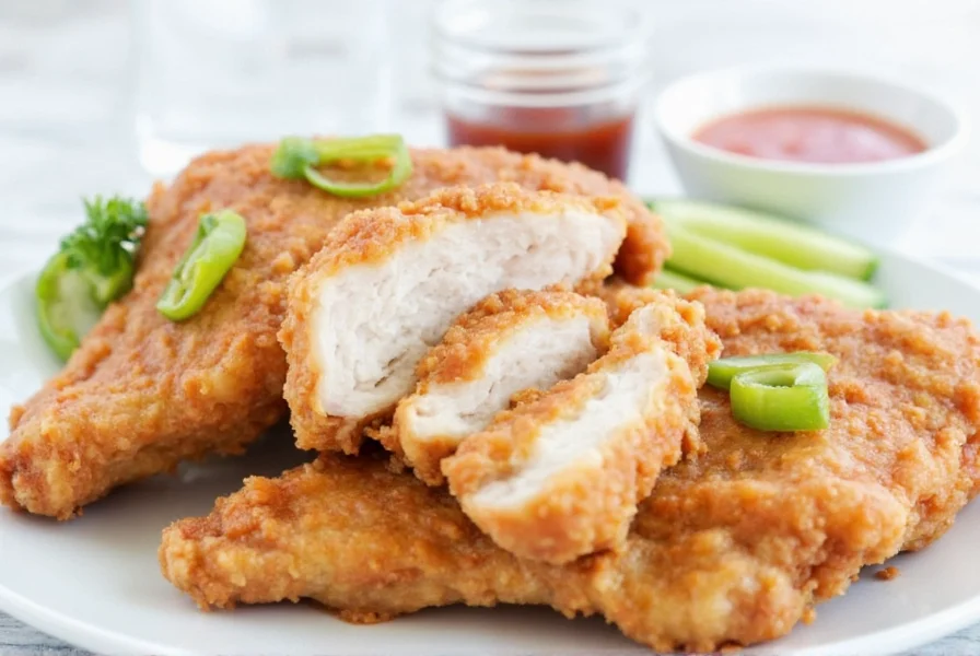 Chicken pieces soaked in buttermilk brine inside a ziplock bag