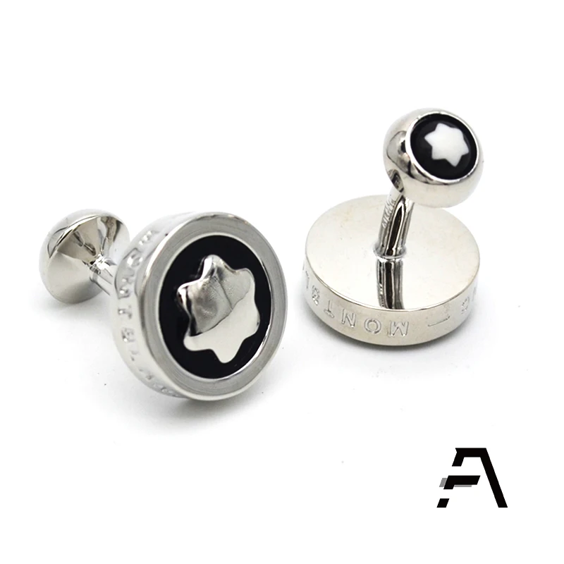 
Silver Plated Iconic Star Logo Heritage Cufflinks for Men 