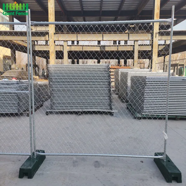 

Anping Used Outdoor Building Site Event Galvanized Temporary Chain Link Fence Panel Stand, Silver