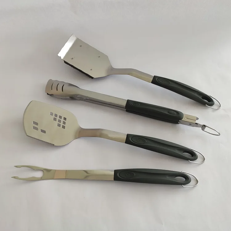 Sale Black Handle Cooking Utensils Stainless Steel Kitchenware Gift Set