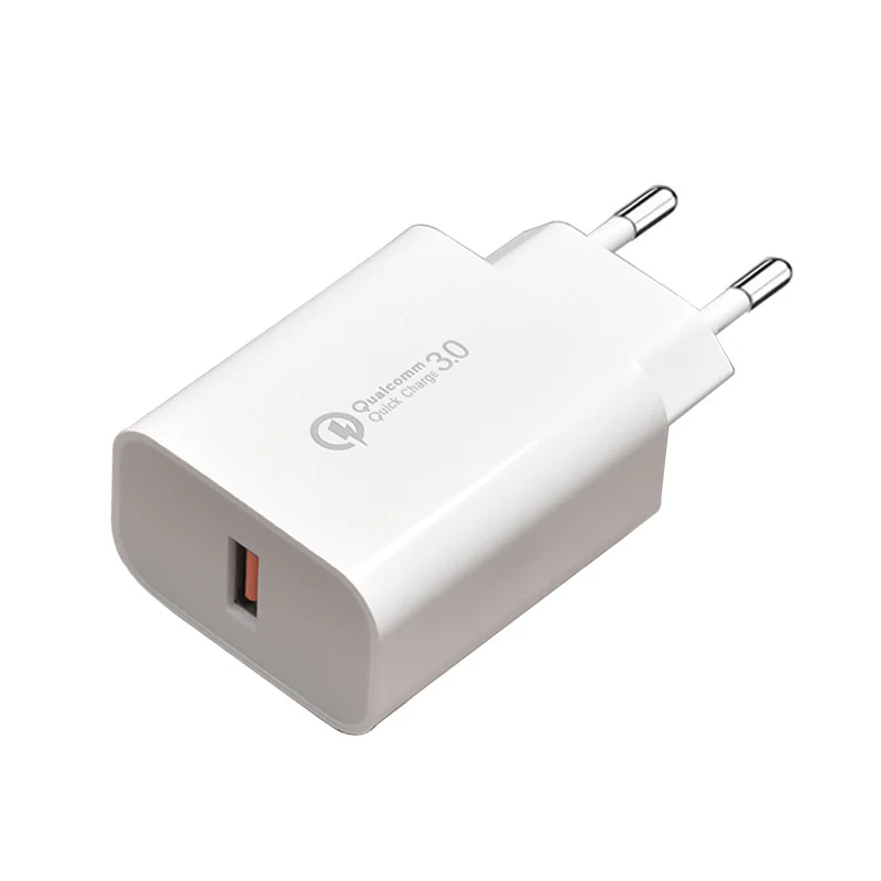 

Fast Delivery 18W Fast Charging PD USB A QC3.0 Fast Charger Power Adapter US EU AU UK Plug QC3.0 Mobile Phone Charger