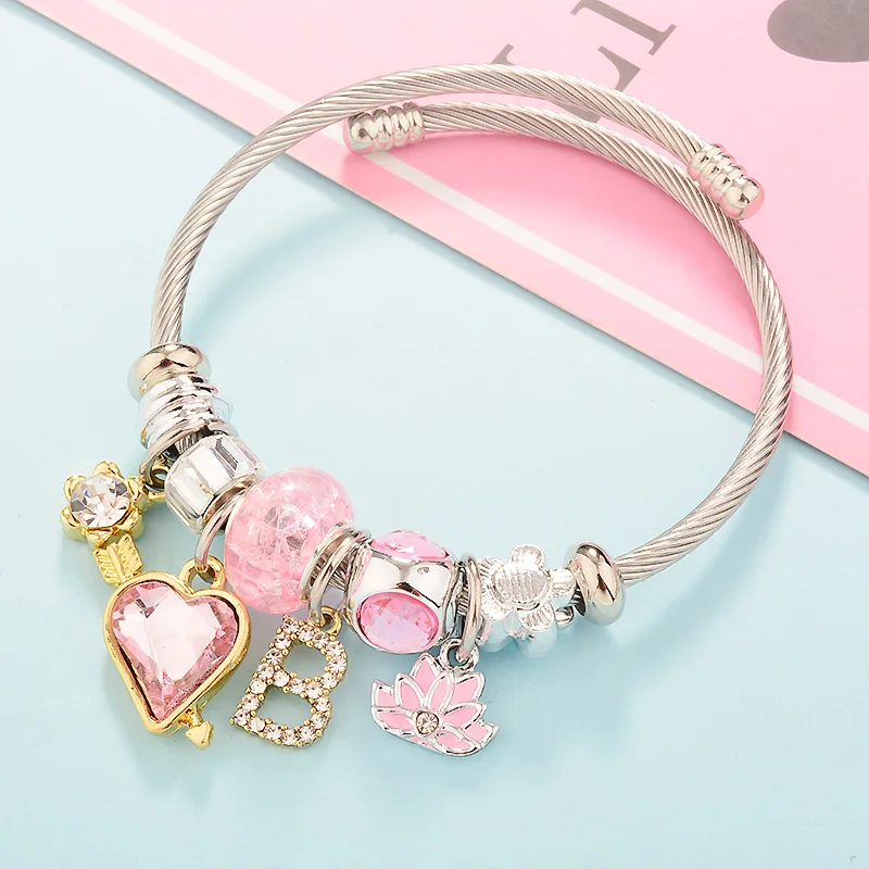 

Modalen DIY Custom Letter Charm Bracelet