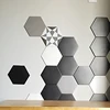 Non-slip White Hexagonal Industrial black and white Hexagon floor Tile