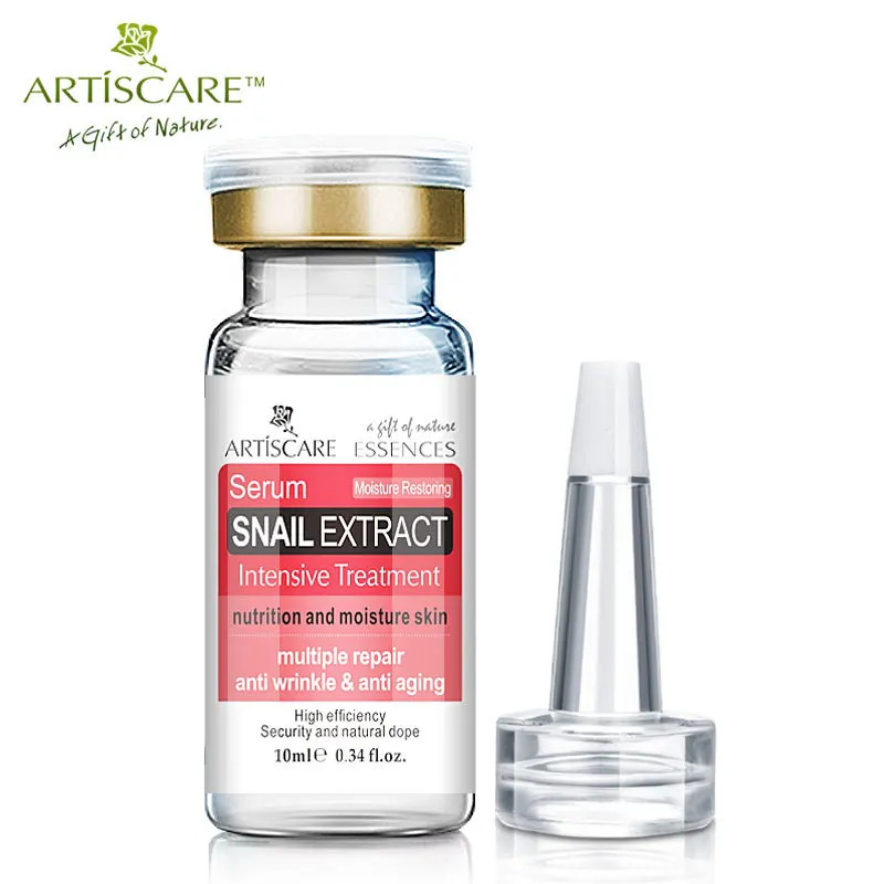 

ARTISCARE snail extract essence shrinks pores