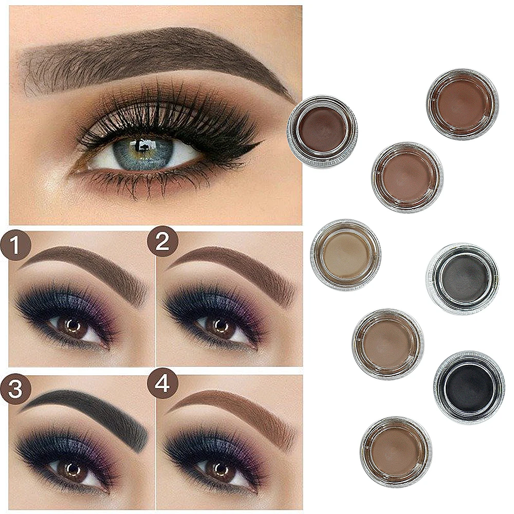 

Waterproof Eyebrow Cream Your Own Brand Wholesale Private label Vegan Eyeshadow Gel Eyebrow Pomade