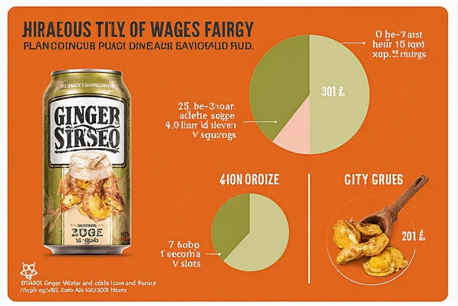 Ginger root and fresh ingredients for homemade ginger beer preparation