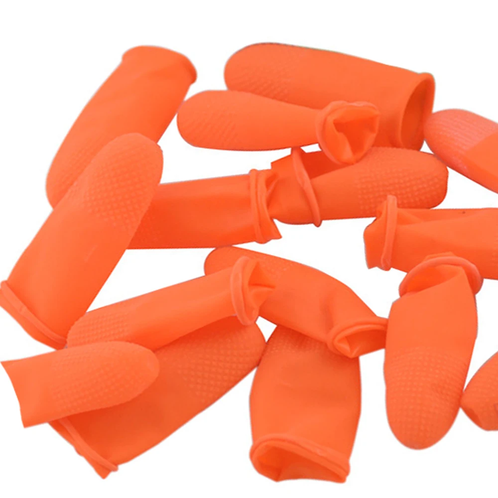Silicone Finger Protectors Sleeve Tubes Caps Hot Glue Gun Finger Cover