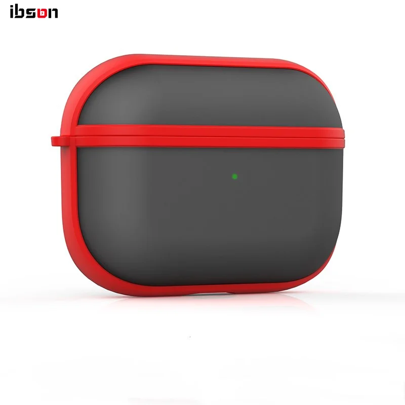 

Luxury Shockproof Case For AirPods Pro 3 Matte Transparent Protective Cover Coque Fundas, Black.red.green.blue.gray