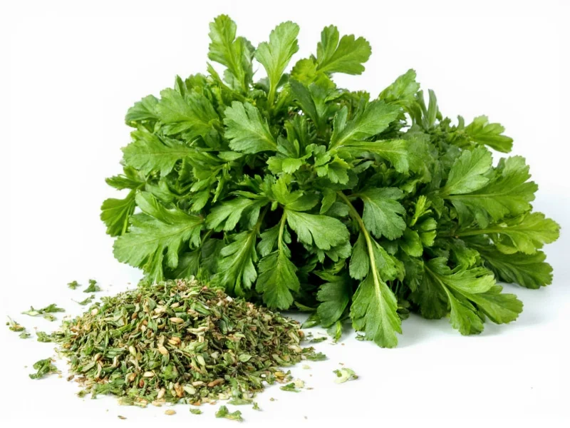 How Much Dried Parsley Equals 1/4 Cup Fresh: Exact Conversion