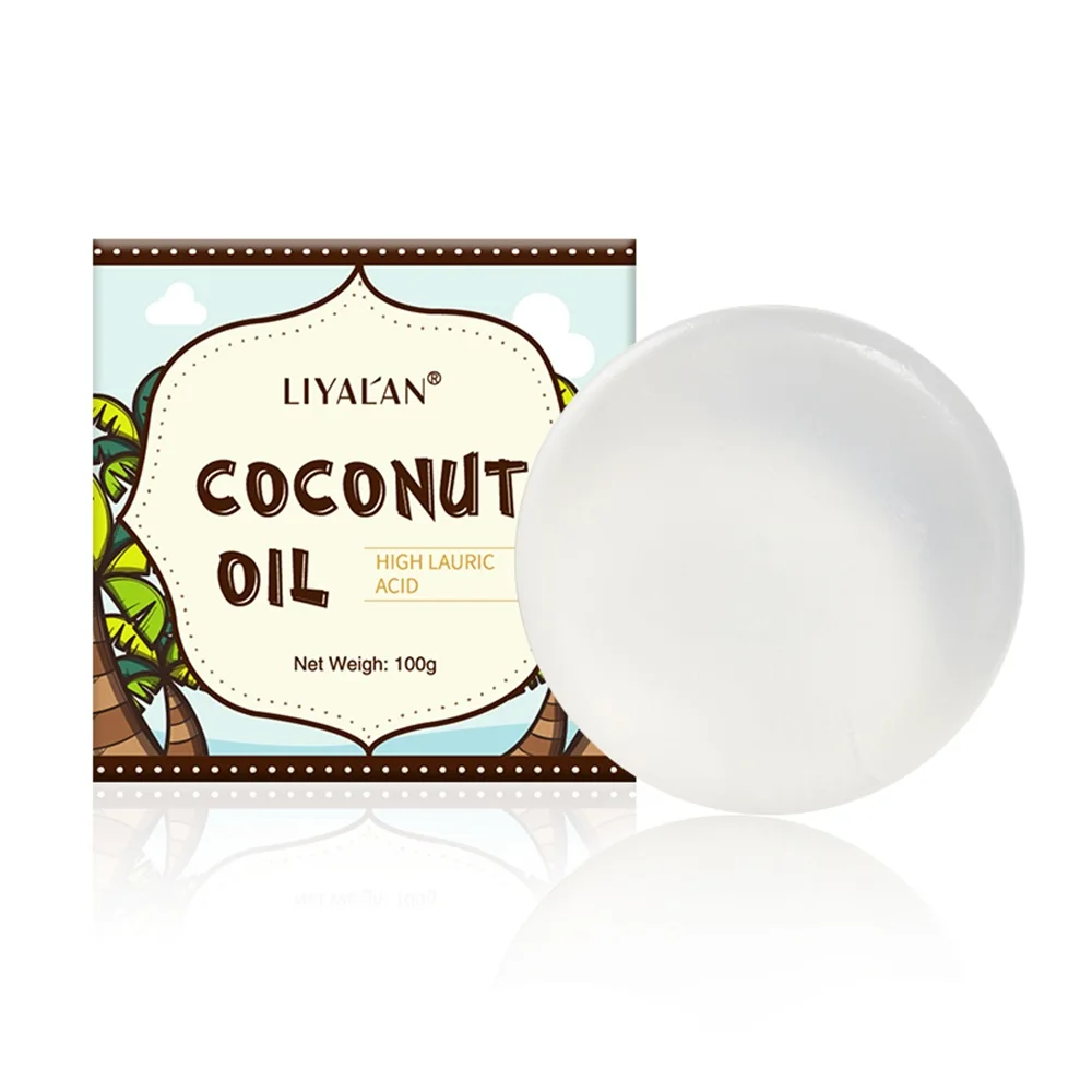 

OEM Facial Cleanser Transparent Soap Base Vegan Crystal Whitening Coconut Oil Face Bath Soap