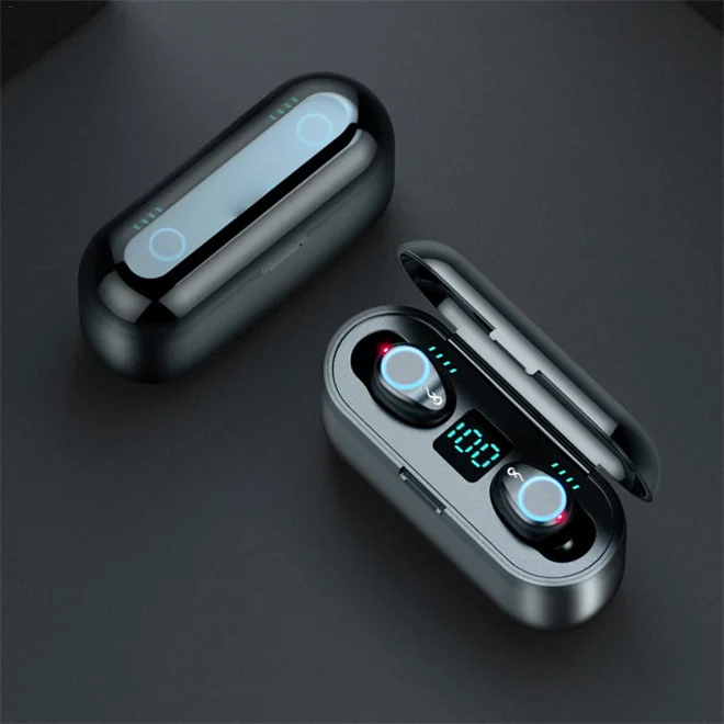 

TWS Wireless Bluetooths Earphone Waterproof IP67 Wireless Earbuds With LED Display for IPhone&Samsung&Huawei Phones