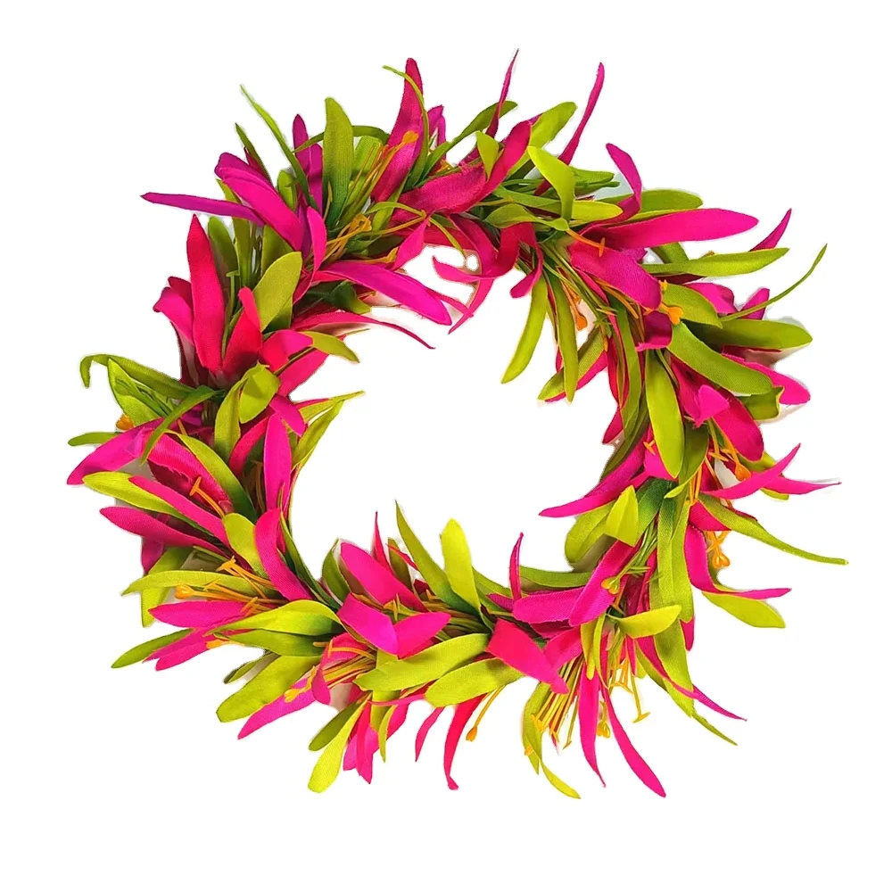 

Factory Supplier HL0004B-18 3Colors 50 CM Artificial Velvet Spider Lily Headband Tropical Flower Hawaii Decoration Accessories, Multi-color