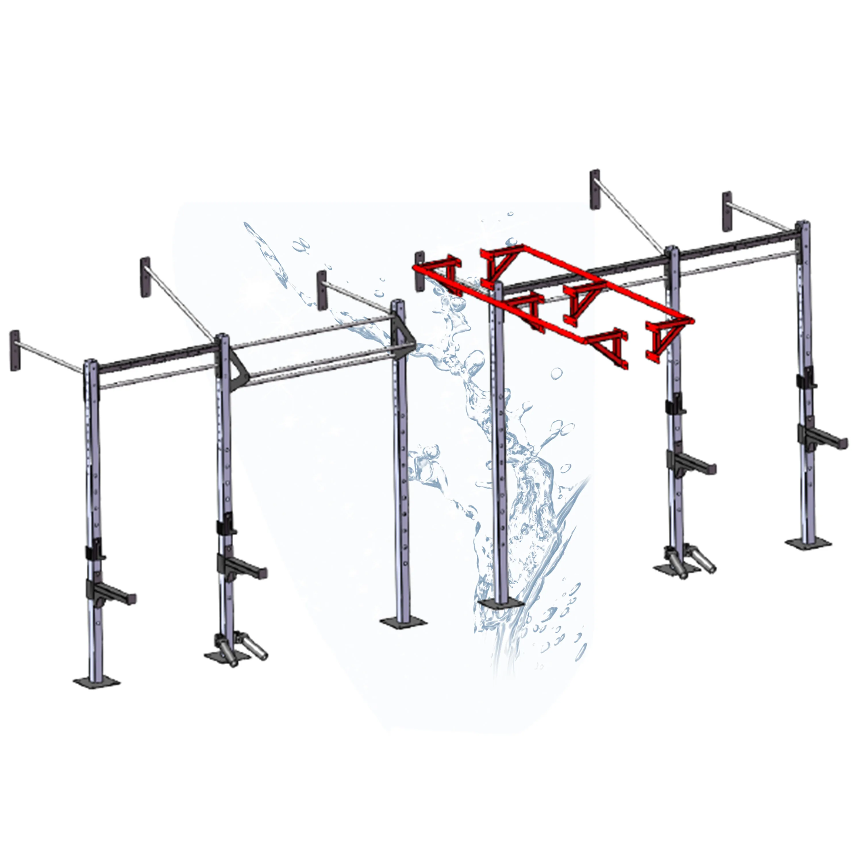 

Worldwide Selling Commercial Training Rack Sport Machine Rack Fitness Equipment Manufacturer with best quality and lower price, Customized color