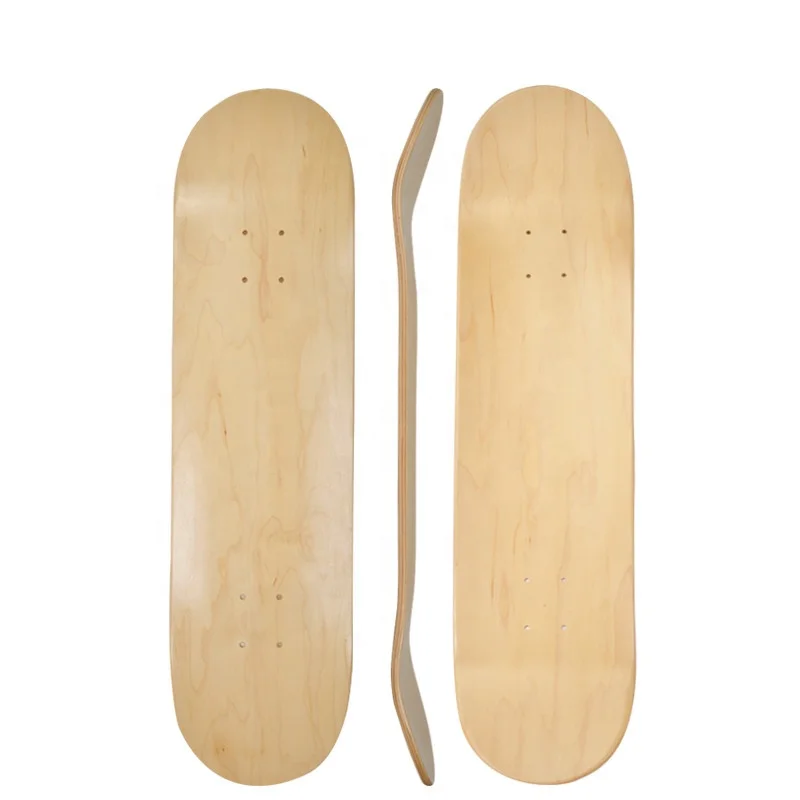 

wholesale oem 100% canadian maple 7 ply pro blank 8.25 skateboard deck