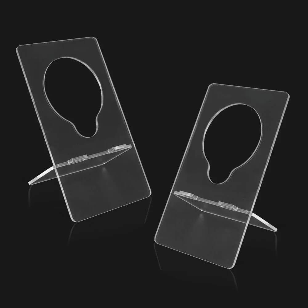 Silicone Ear Nose  Reusable Display Props Elastic Silicone Model  Acrylic Display Stand Makeup Accessories