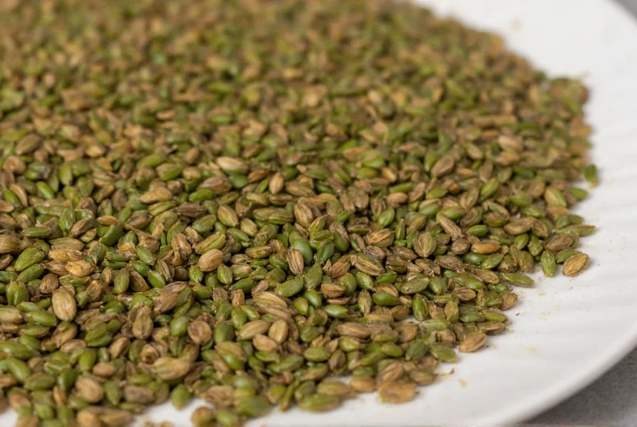 Close-up of pepper seeds spread on paper plate for drying in well-ventilated area