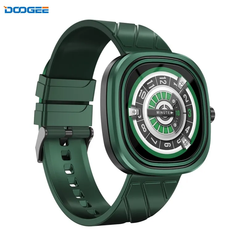 

New Reloj DOOGEE DG Ares Wristwatches 1.32 inch LCD Screen 3ATM Waterproof Support 24 Sports Modes Smart Watch