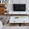 2019 newest design light luxury tea table for living room