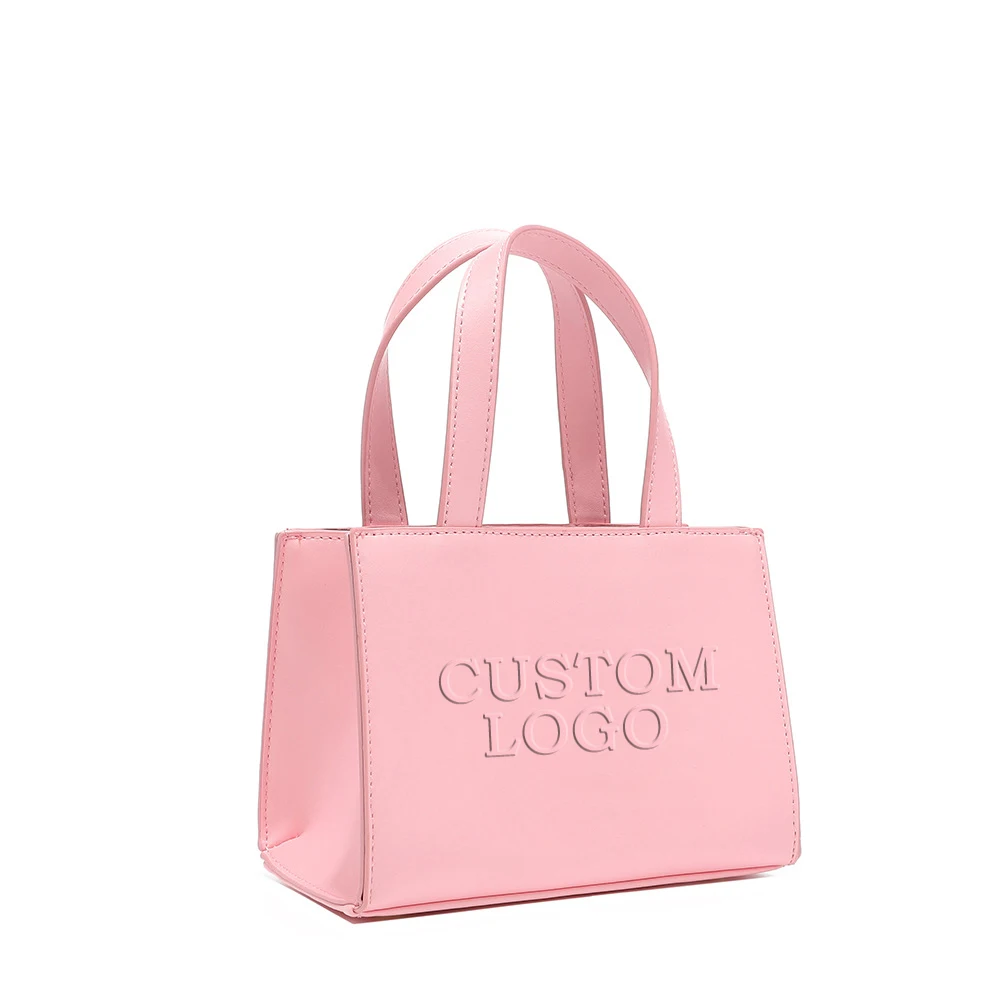 

Customized Logo Handbags Vegan Leather Bag Mini Protect Black Women Bag Purses Women's Tote Bags, Depend on the products