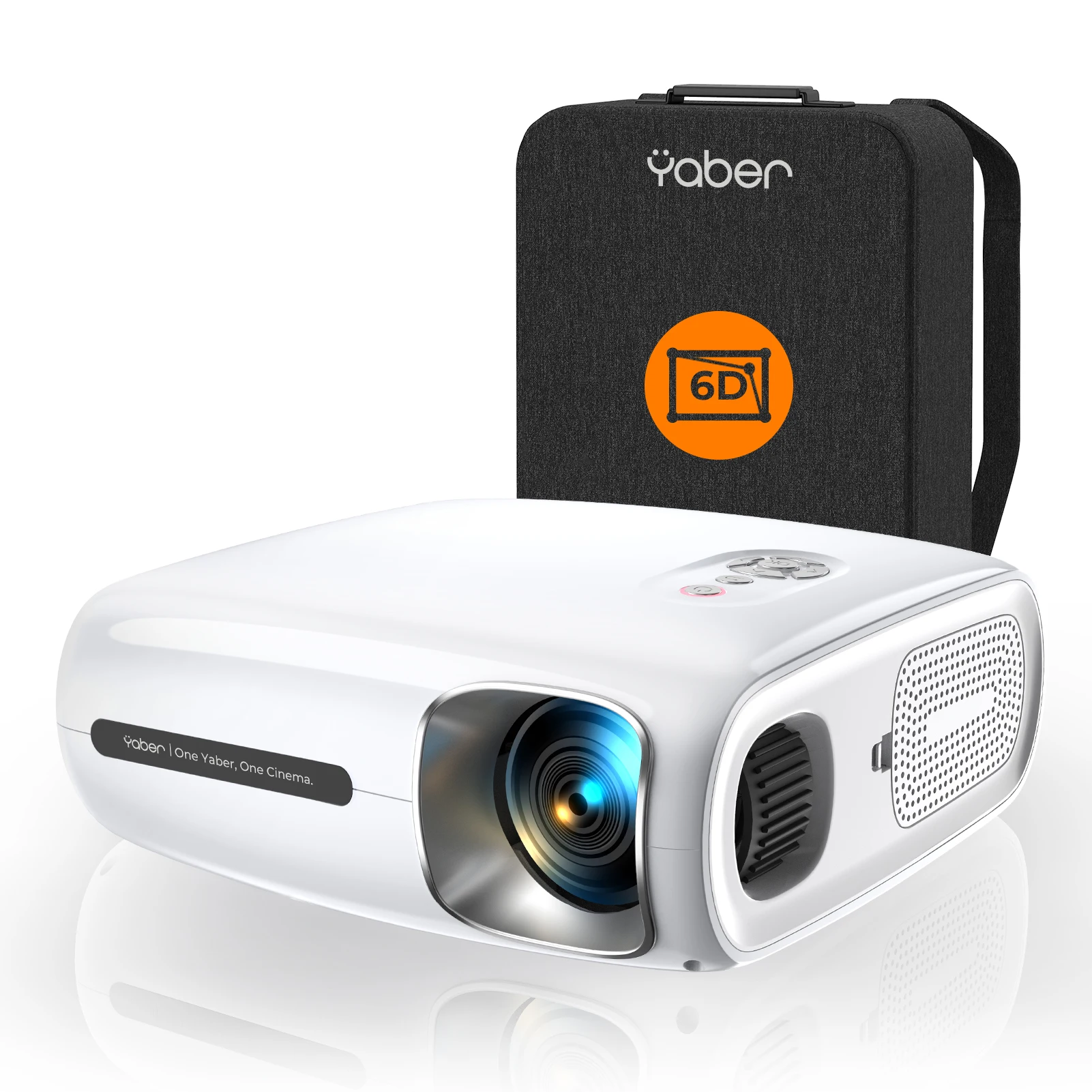 

Yaber Pro V7 Digital Projector Native Full HD 1920*1080P Auto 6Dimension Keystone Correction 5G WiFi 350inch LED Projectors