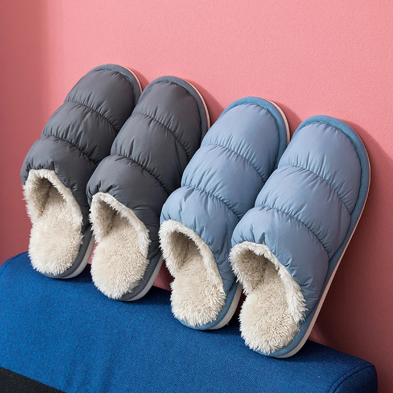 

popular And Comfortable Slides Plush Slippers Winter Plus Velvet Warm Slippers Women Multiple Colour Home Shoe