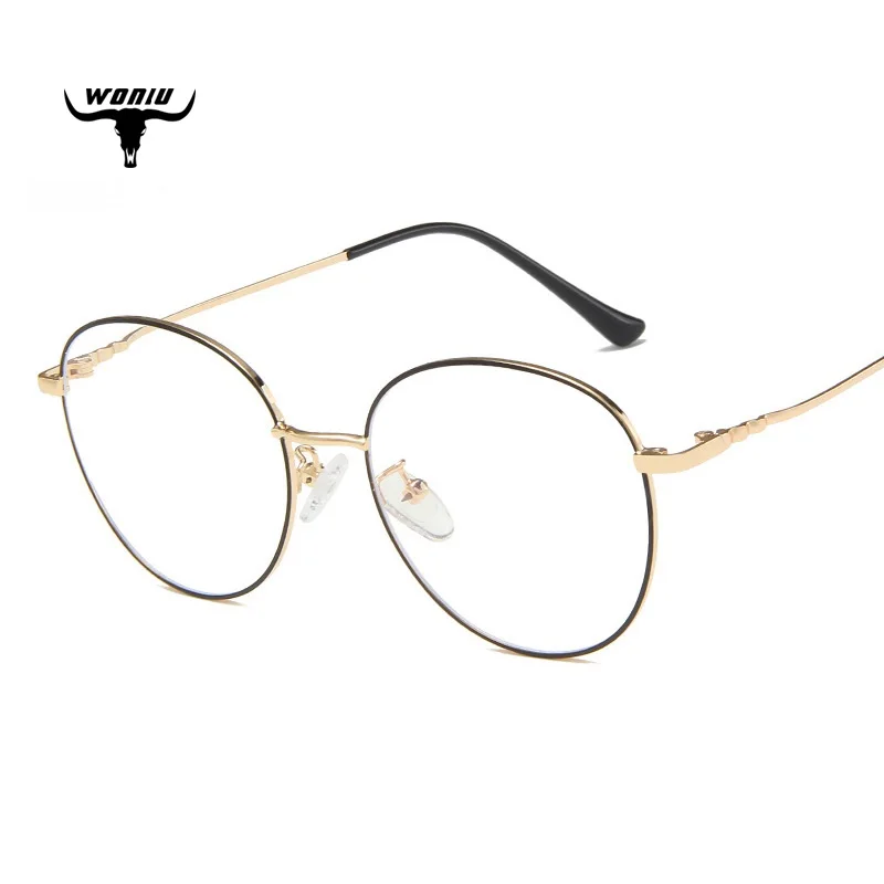 

GD3140 new arrival blue light blocking UV protective computer women glasses ultralight round optical frames 2021