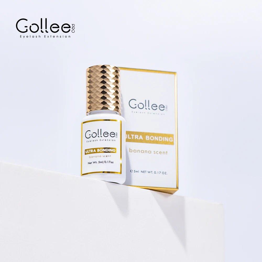 

Gollee Korea Professional Manufacturer Wholesale Latex Free Private Label Wholesale Custom Mink False Eyelash Glue