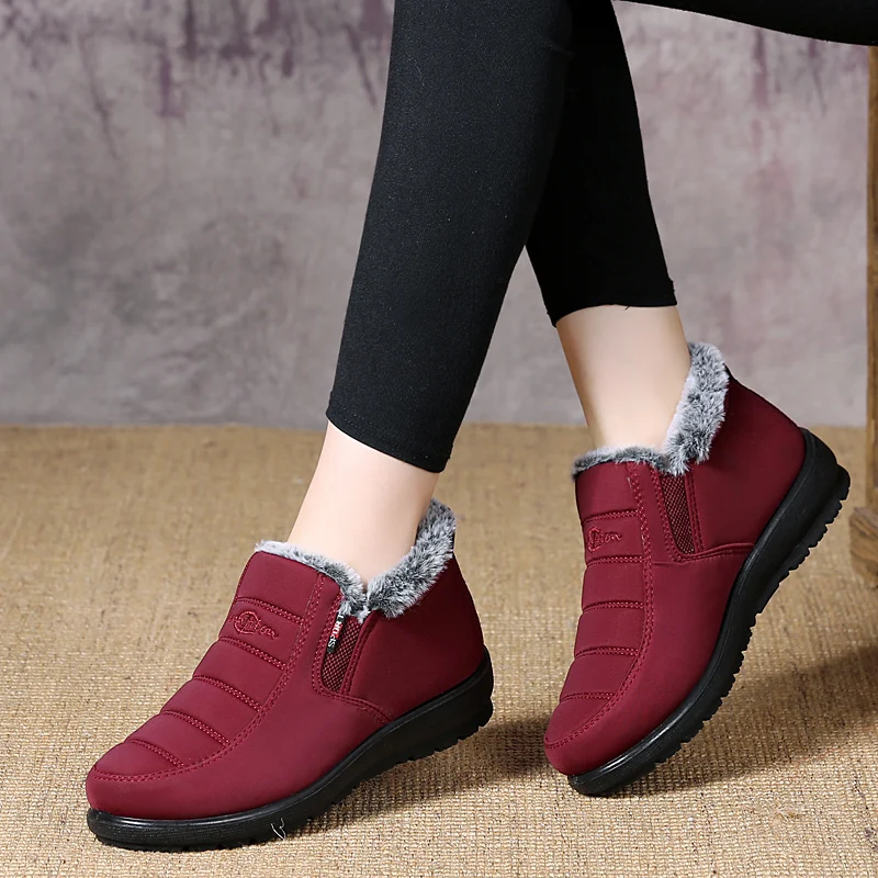 

Adult boots cotton winter casual shoes with cashmere lining shoes wholesale