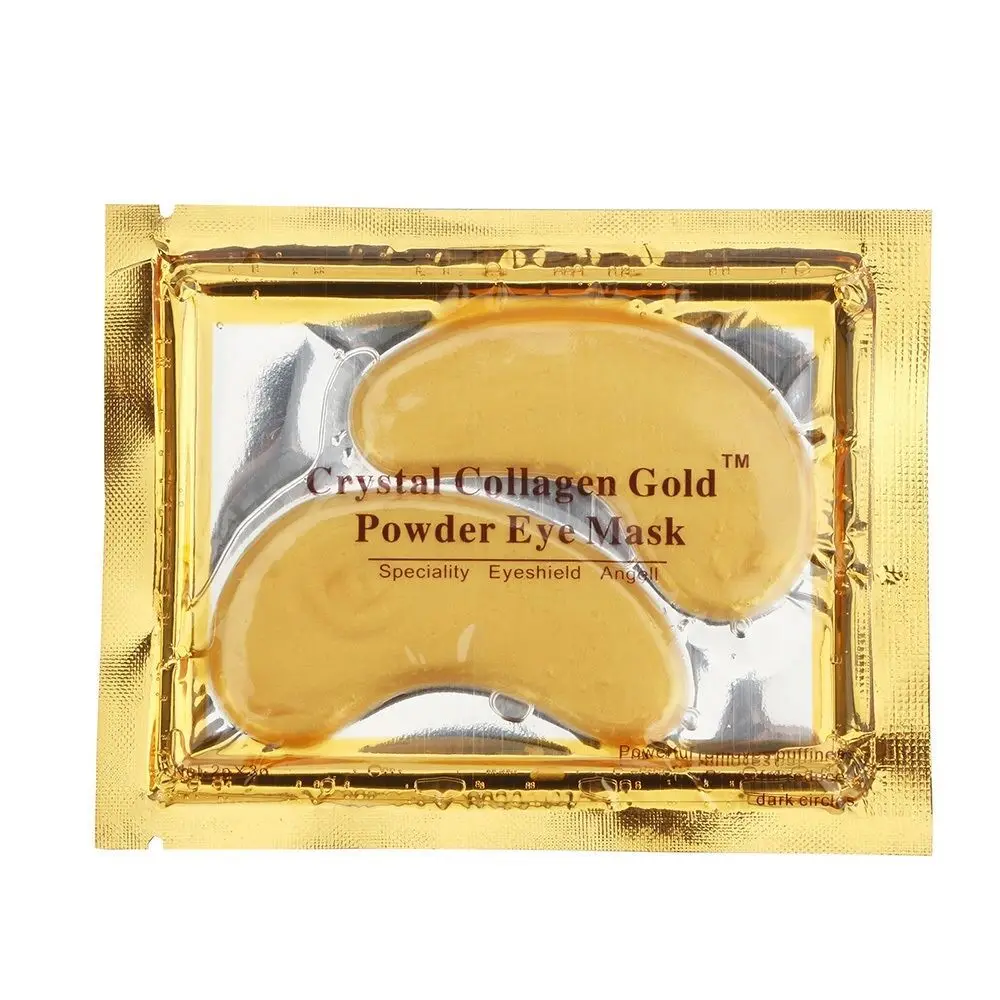 

Anti-Aging Dark Circles Acne Beauty Eye Mask Patches Cosmetics Crystal Collagen Gold Eye Mask, Customized color