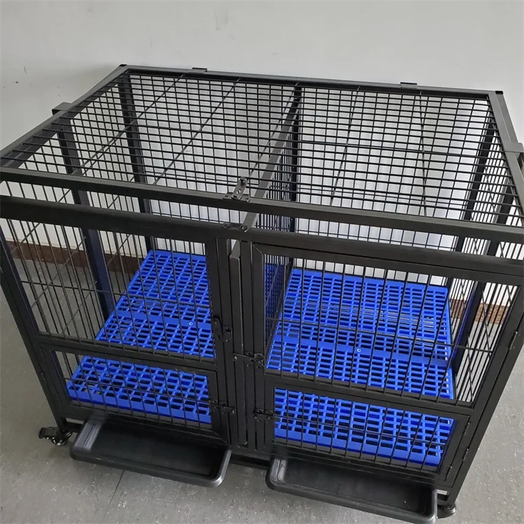 

Black iron 6ft dog kennel cage 48 inch crate 42-inch amazon 43