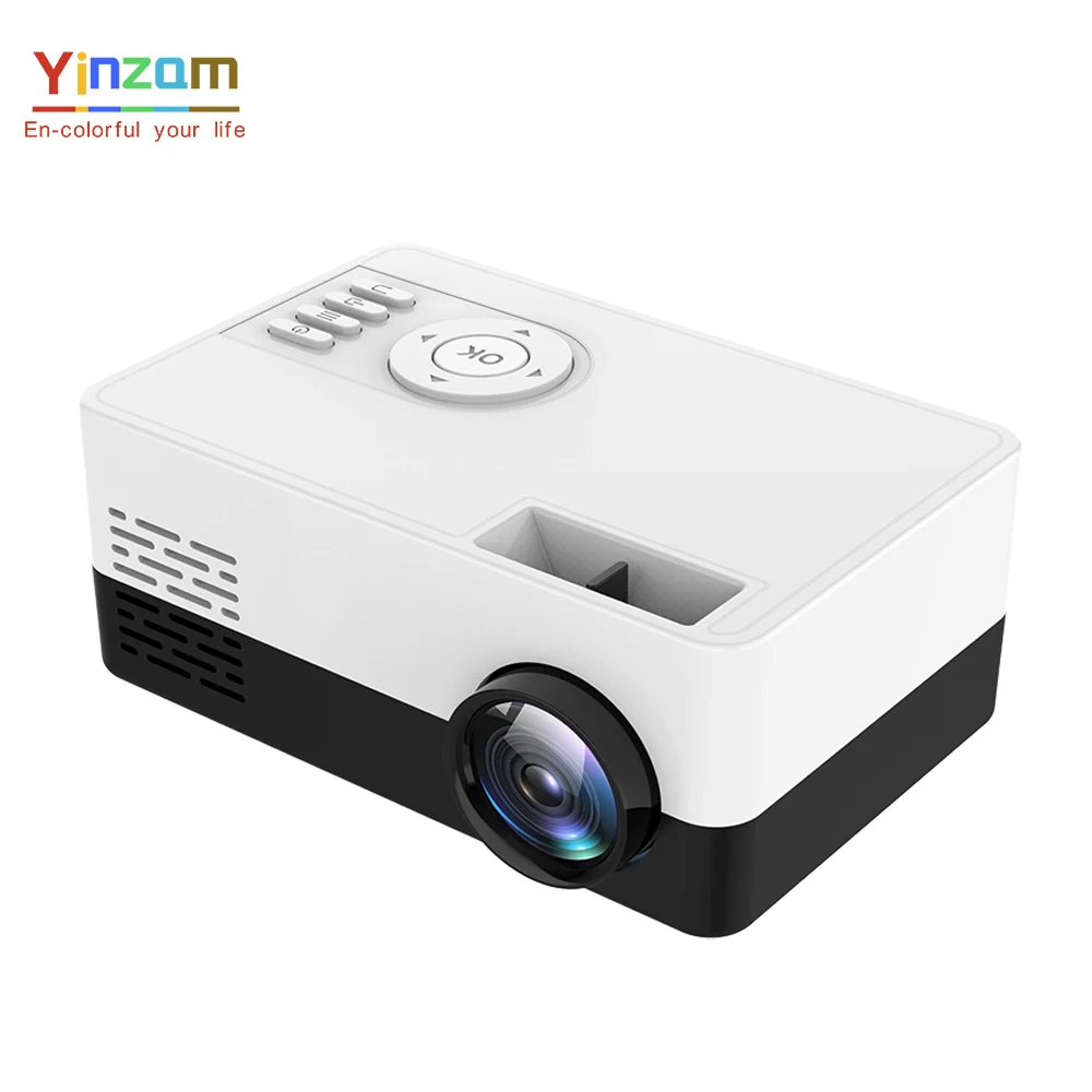 

Yinzam J15 Mini Video Star Projector Mobile Phone Proyector With 1080P Video Display Home Media Player Portable Pocket Beamer