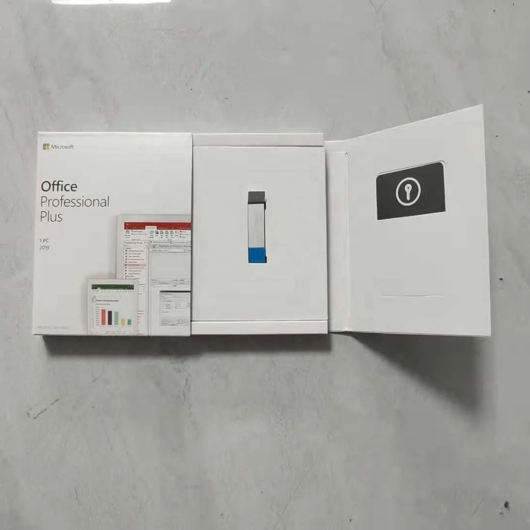 

Microsoft Office 2019 Professional Plus USB boxes online office 2019 pro plus key