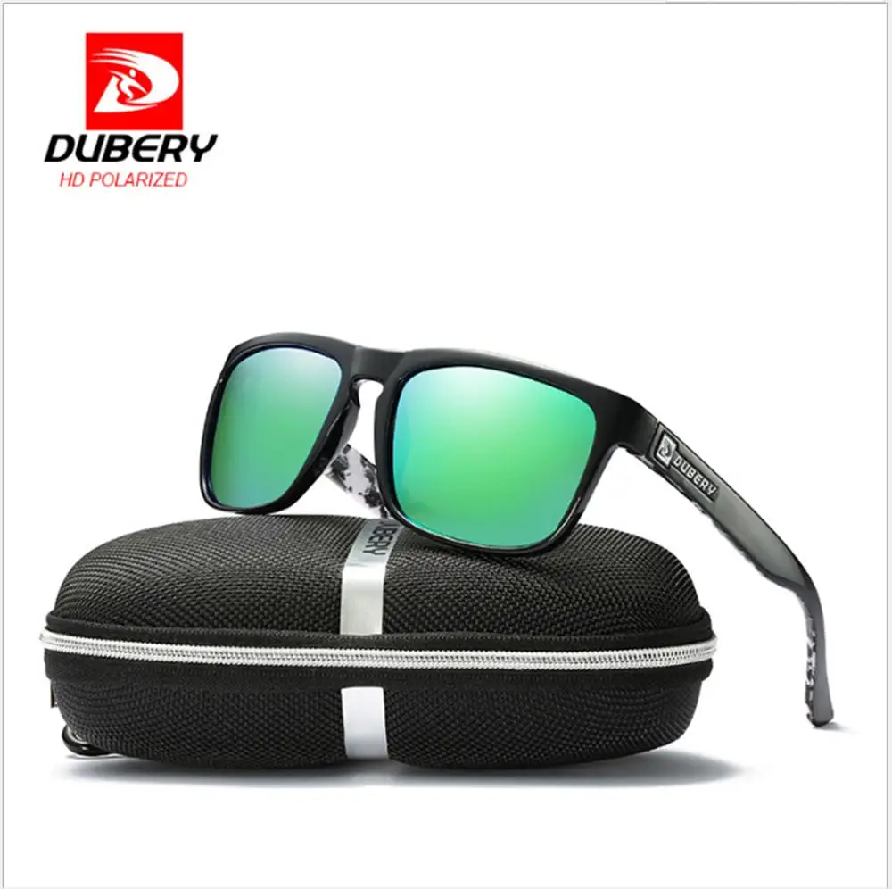 

Dubery 730 Brand Design Polarized Sunglasses Men Driving Shades Male Sun Glasses For Men Summer Square Oculos, As shown in figure