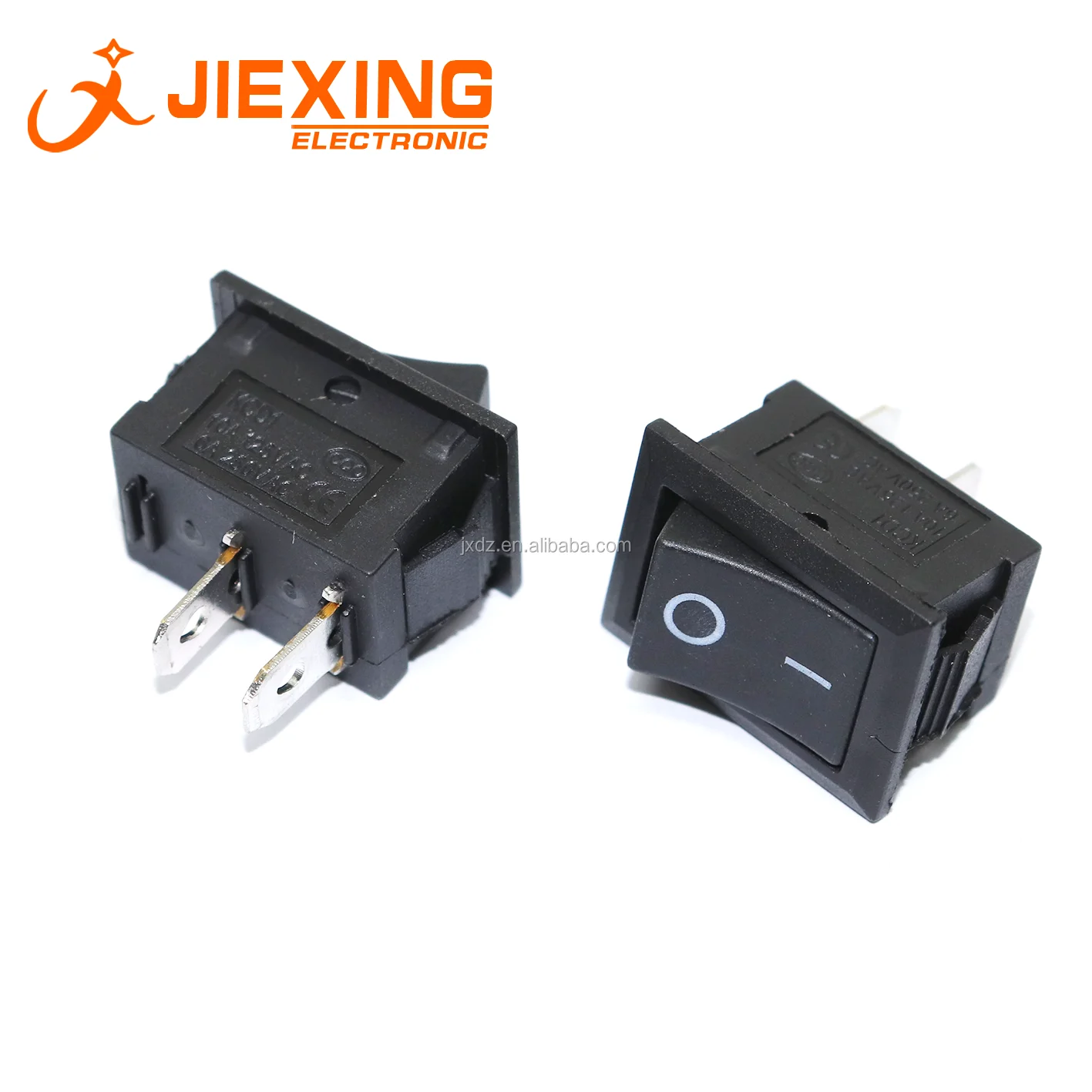 Small Mini Rocker Switch Kcd1-101 117s 6a/250vac 10a/125vac 2pin 10 ...