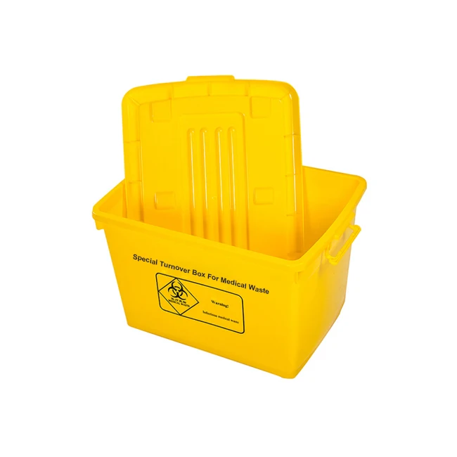 

Professional Manufacture Transfer Box Hospital Waste Turnover Box Medical Waste Storage Box