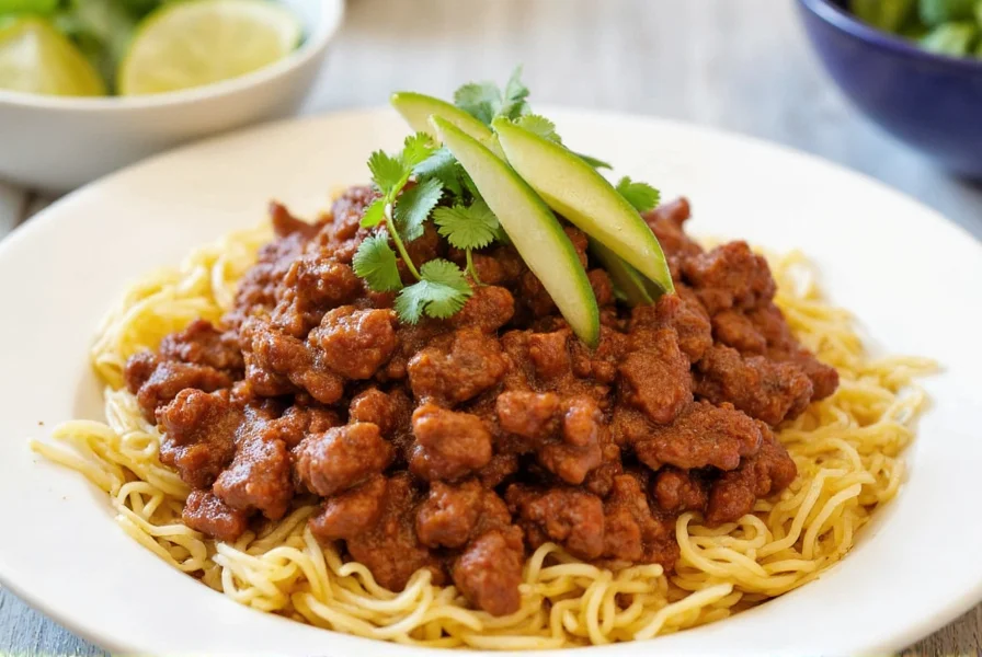 Final Dish of Pork Carne Adovada