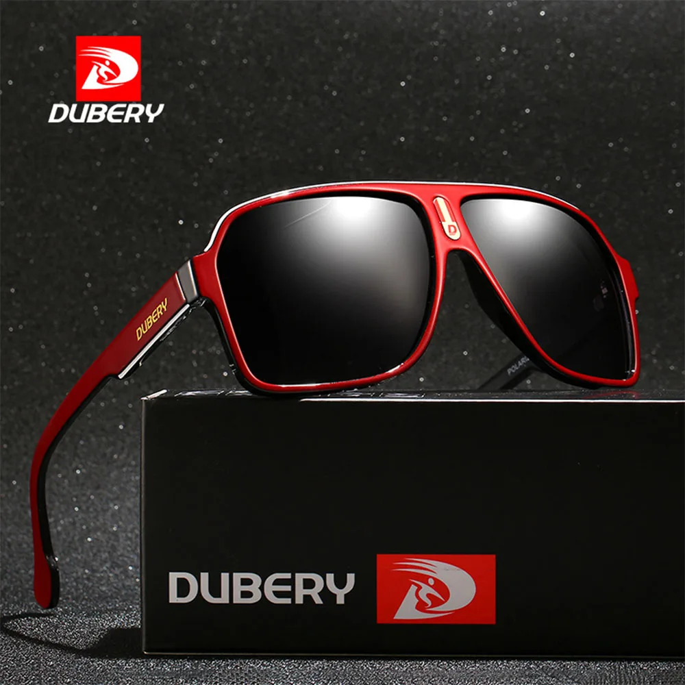 

DUBERY 2020 new polarized sunglasses aviation toad mirror most popular UV400 protection goggles D103